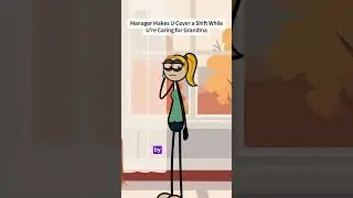 Throwback!😒😒😒 #skit #managersbelike #usa #fyp #worklife #reality #animation #jobs #comedy