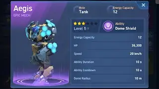 Aegis released and rocket mortars Mech arena f2p ep 29