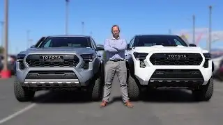 Один из этих ОТСТОЙКОВ! // Tacoma TRD PRO 2026 года против Tacoma Trailhunter 2026 года//
