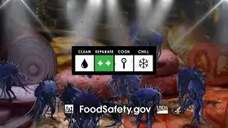 Ad Council's Food Safety campaign CDC, NIH, USDA  (:30 TV ads)