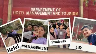 Life of the hotel management students | full masti on #students #hotelmanagment #gnduamritsar #fun 
