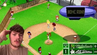 This Was My First Time Playing Backyard Baseball...
