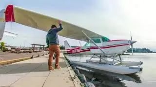 Seaplane Adventure! Learning To Fly Off Lake Washington - First Flight