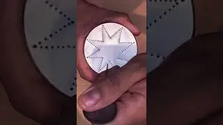 Star Design Shisha Chillum Hole | Custom Needle Technique for Smooth Smoke!