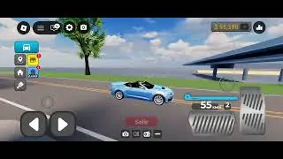 Jugando Roblox pero manejando mi Chevrolet Camaro SS 