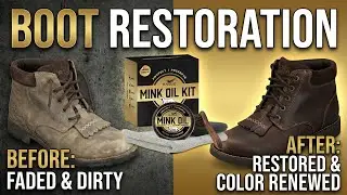 How I restored my Boot using Eagle Mink Oil Kit? Review