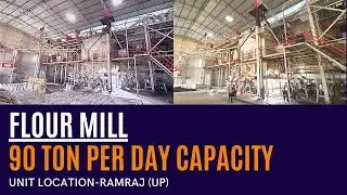 Flour Mill Atta Chakki Machine Flour Mill Plant 4.5 Ton Per Hour Capacity