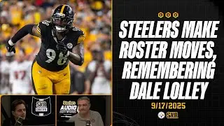 Steelers Make Roster Moves, Remembering Dale Lolley | SNR Drive (Sept. 17) | Pittsburgh Steelers