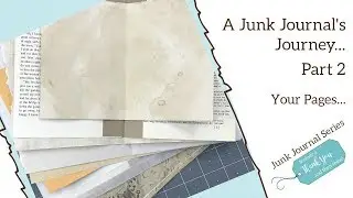 Junk Journal Series Part 2: Choosing and Cutting your Paper to Size | Creating a Paper Hinge