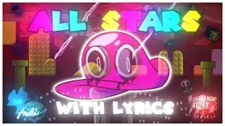 All Stars, with LYRICS (FULL) | Friday Night Funkin Mario's Madness V2