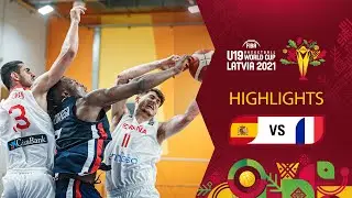 Spain - France | Full Highlights - FIBA U19 Basketball World Cup 2021