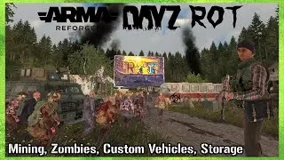 ARMA REFORGER ROT | NEW DAYZ SERVER | Zombies, Mining, Traders, PVP [TGL & TFG]