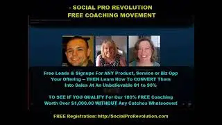 Social Pro Revolution   Convert Your Prospects at 80 to 90 Percent