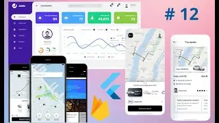 Add Google Map in Flutter App | Taxi Booking App Flutter | iOS & Android Quick Ride Carpool App