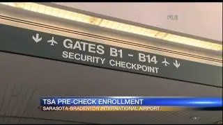SRQ international airport offers TSA pre-check