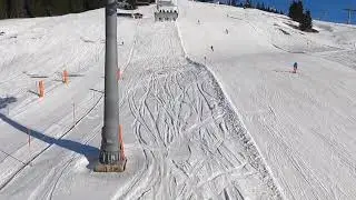 Third day of skiing with the Contiki Group