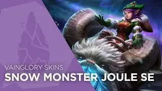 Vainglory Skins - Snow Monster Joule SE Gameplay (Update 2.0) + Giveaway
