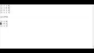 MAML, Matrices, Determinants and Systems of Equations: 4-by-4 Matrices