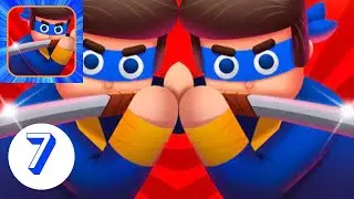 Mr Ninja - Slicey Puzzles All Levels Gameplay Part 7 - Android, iOS