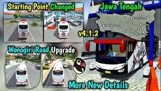 🚚More New Upgrades and Changes! Bus Simulator Indonesia By Maleo New Update 4.1.2🏕 | Bus Gameplay
