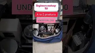 Durga Puja special makeup Kit under 200 #makeupkit #makeupkitunder200 #beginnersmakeupkit #shorts