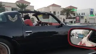 1979 Pontiac Firebird Trans Am 6.6-litre V8 403 Dubai drive sounds AMAZING!