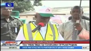 KOGI ROAD MAINTENANCE: Gov. Wada Steps Up Construction Of Rural Projects