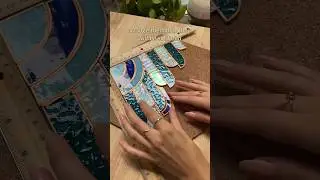 вот как паять витраж #витраж #пайка