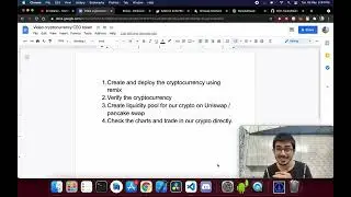 Creating a CRYPTO from SCRATCH by Ali Solanki