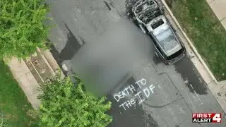Clayton police continue searching for leads after &lsquo;Death to IDF&rsquo; written on street, multiple car...