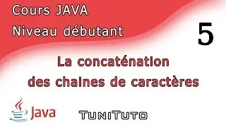 Cours Java -5- La concaténation des chaines de caractères [Arabe]