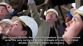 Harwich Treadwheel Crane Update