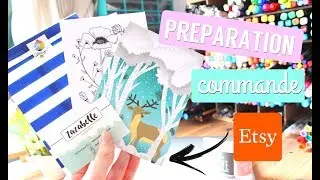 La Préparation d'une COMMANDE sur ma boutique !