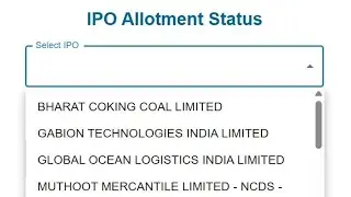 Bharat Coking Coal Ipo Allotment