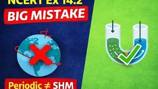 Periodic Motion vs SHM | NCERT Class 11 Oscillations Ex 14.2 | JEE NEET