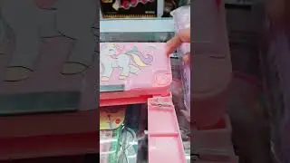 Unicorn Multipurpose Button Pencil Case🦄🩷#unicorn#pencil#box#cute#kwai#pink#yt#trending#viral#shorts