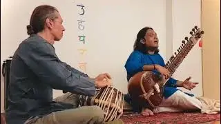 Mharo Pranam | Lord Krishna | Imran Khan Sitar| Ciro Montanari Tabla | Indian Classical Music