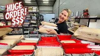 Packing a HUGE amount of eBay orders | Pack with me!