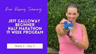 Week 2 Day 3 of the Jeff Galloway Beginner Half Marathon Training