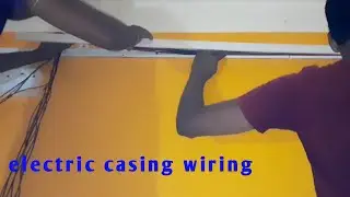 Electric casing wiring room//casing wiring open casing bit