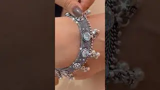 Beautiful Oxidized silver Payal 😻❤️ 70%Discount #trending #viral #fashion #biporjoycyclonenews