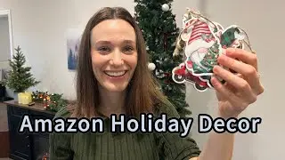 Amazon Finds: Wooden Christmas Gnome Ornaments for Tree & Wreath Decor #ad