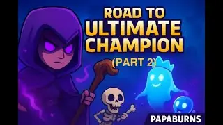 Road to Ultimate Champion with My Evo Witch & Ghost Royal Giant Cycle! (Part 2)
