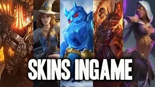 Nuevas Skins TEMPORADA 7 INGAME | SMITE