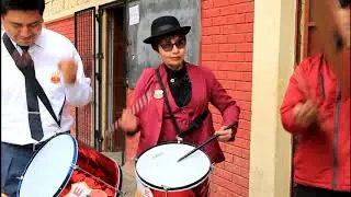 Desfile de los Ex Alumnos  del  C.E Mariscal Castilla  por el Aniversario de  Huancayo 2019