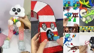 DIY Sprunki + Poppy Playtime Toy Sculptures with 3D Pen | Speed Art