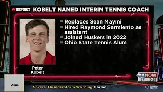 Kobelt to lead Husker men&rsquo;s tennis, Sarmiento named assistant