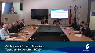 Additional Council Meeting Deputy Mayoral Election