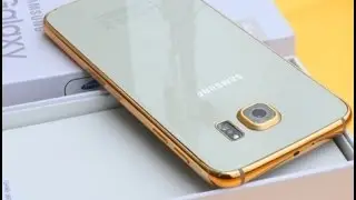 s6 unboxing (فتح صندوق جالكسي اس 6 (الذهبي