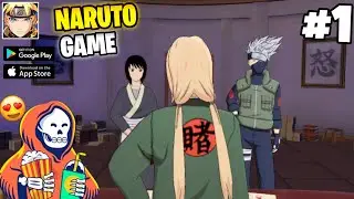 NARUTO OPEN WORLD GAME WITH STORY || NARUTO KAGE GAMEPLAY #1